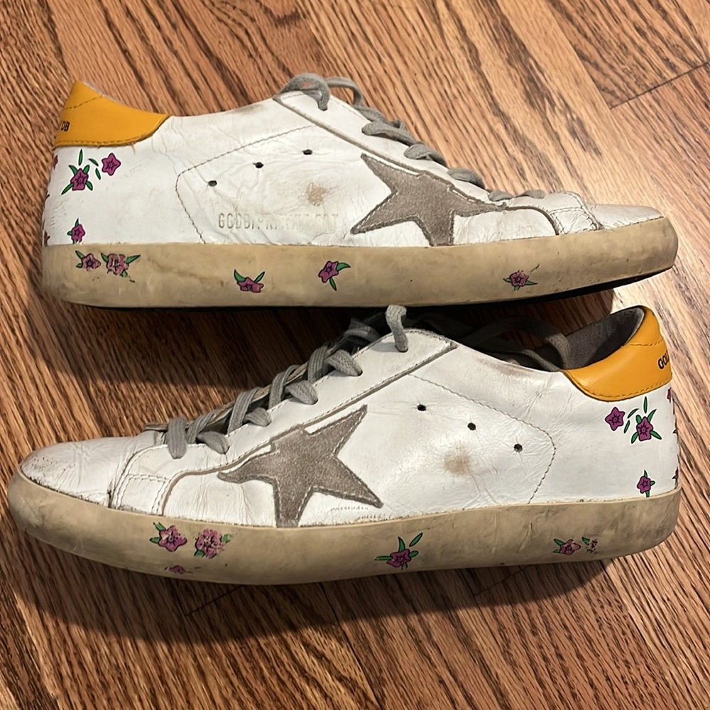 Golden Goose Super Star low-top leather trainers